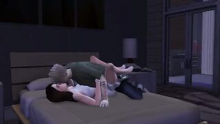 3D Hentai with Justin and Selena's passionate action