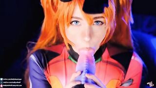 Asuka Langley-Short hair, ferocious appetite for cock - Ferocious sex