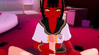 The succubus is too hot, so it’s better not to fuck her