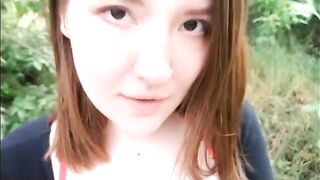 The first guy's package was delivered to a sexy Asian in a new city