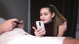 PS4 vs. blowjob: I take it all, featuring stunning Alice Redlips