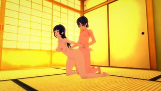 Hinata Hyuga is too shy for a night out