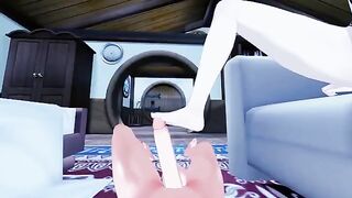 Lumine’s foot job skill in Genshin Impact Feet Hentai