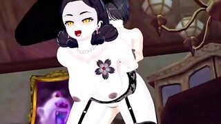 Alcina Dimitrescu banged doggy style in Resident Evil 8 hentai