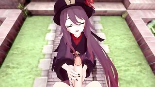 Hentai Genshin Impact sex with passionate Hu Tao