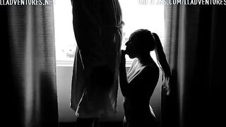 The couple enjoys public sex during the quarantine period