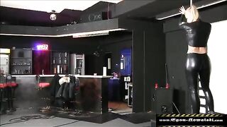 Blonde amateur fucks two guys in an intense threesome without condoms