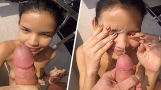 The hottest Thai babe Lilly got fucked hard by a huge dick in this compilation