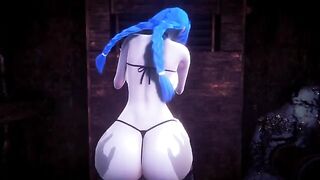 POV of a guy who jinxed a hot League of Legends cosplayer in a steamy encounter