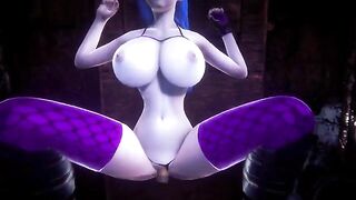 POV of a guy who jinxed a hot League of Legends cosplayer in a steamy encounter