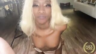 Mini Stallion gets his dick railed hard and deep