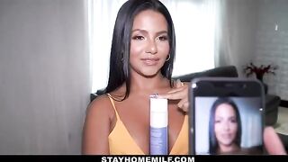 The naughtiest MILF Rose Monroe is showcasing her huge boobs on Mylf