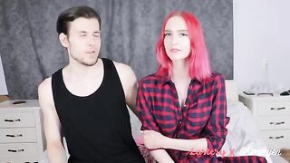 Submissive redhead amateur gets fucked and collared in a hot BDSM scene