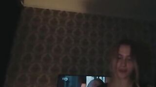 The stepson came to his stepmom, asking for a blowjob. She agreed