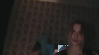 The stepson came to his stepmom, asking for a blowjob. She agreed