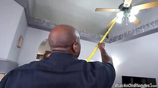 Hiring a handyman to fix things around the house, Jazmin Luv gets more than expected