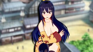 Hentai Edens Zero with uncensored 3D action featuring Homura Kougetsu