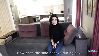 A hot realtor girl cheats on her husband with a client in stunning 4K