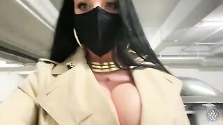 Busty babe gets her asshole gapped in real life POV action