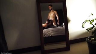 A sexy girl made a blowjob and got a cumshot on her tits