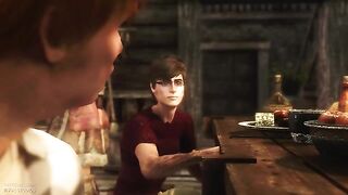 The Nasty Harry Potter Meets Ginni The Sexy Sister in an intense 3D scene
