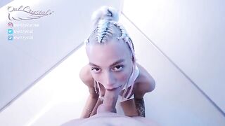 Petite babe fucked hard in space by horny OwlCrystal