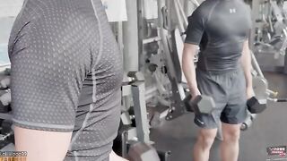 I accidentally got my pussy creampied by my personal trainer