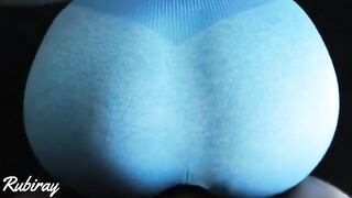 A fit girl has sex with her nice friend on the couch