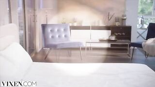 Busty hottie Voluptuous Kayley gets banged by strong dude