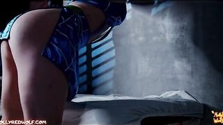 Jolyne Cujoh caught masturbating, thorough body search by MollyRedWolf