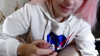 The guy did not let the girl read a book, but he fucked her