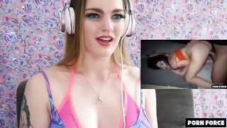 Carly Rae Summers reacts to rough sex in PF Porn Reactions Ep IV