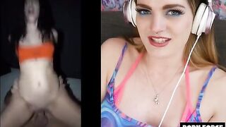 Carly Rae Summers reacts to rough sex in PF Porn Reactions Ep IV