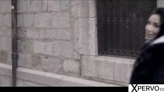 Hot French chick Clea Gaultier gets oiled and screwed
