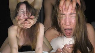 The cheerleader is begging for more, showcasing her wild side in a rough session