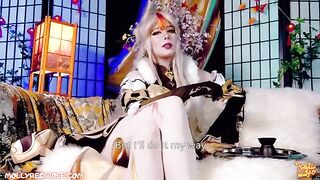 Ning Guang restores the Jade Palace in stunning 4K, brought to life by MollyRedWolf’s captivating performance