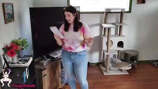 A man criticized Paige Steele's blowjobs, but she proved him wrong with her skills