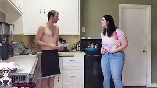 A man criticized Paige Steele's blowjobs, but she proved him wrong with her skills