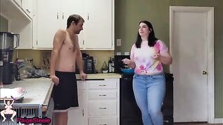 A man criticized Paige Steele's blowjobs, but she proved him wrong with her skills