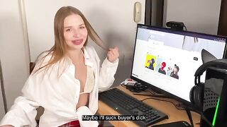 You can get intimate with my stepsister if you buy NFT from her