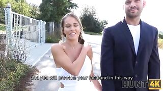 Hunt4K: A wife agrees to sex if the husband masturbates while watching