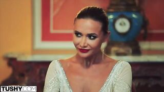 Stunning model Venera gets her ass gapped in an intense TUSHY scene