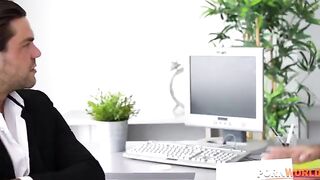 Latina secretary Susy Gala with huge boobs gets fucked hard in the office