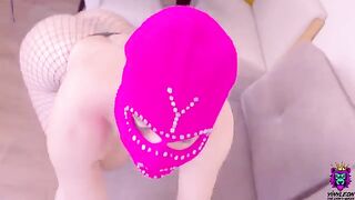 Babe with thick ass enjoys intense anal sex with a huge dick