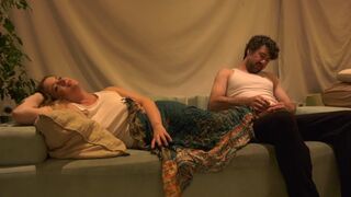 Stepmom got her evening alone with stepson, fulfilling a taboo fantasy