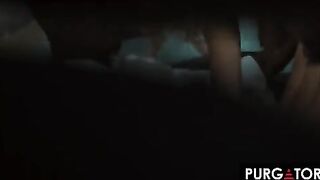Skinny blonde Jazlyn Ray gets her eye gouged and fucked by Donnie Rock in Purgatoryx