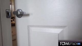 Petite hottie Sera Ryder gets her pussy smashed by a big cock