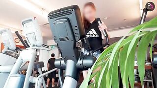 Workout finished with a nice sex session