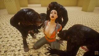 Furry animation with intense backroom action by Wild Time Vids