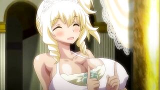 A hot orgy with princesses, who get creampied one by one